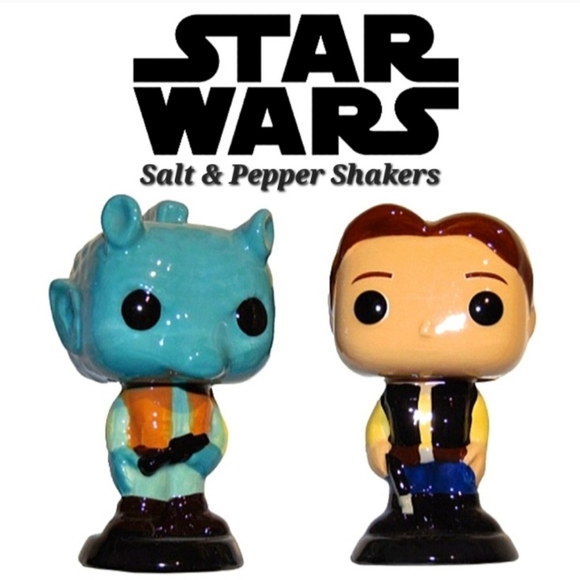 POP! Home: Star Wars - Han Solo & Greedo - Salt & Pepper